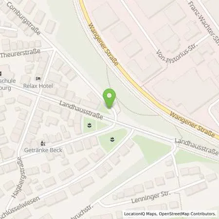 Standortübersicht der Tankstelle EnBW mobility+ AG und Co.KG in 70188 Stuttgart