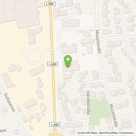 Standortübersicht der Tankstelle Westenergie Metering GmbH in 48734 Reken