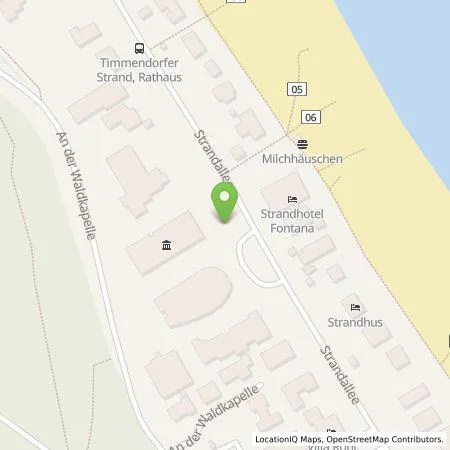 Standortübersicht der Tankstelle Westenergie Metering GmbH in 23669 Timmendorfer Strand