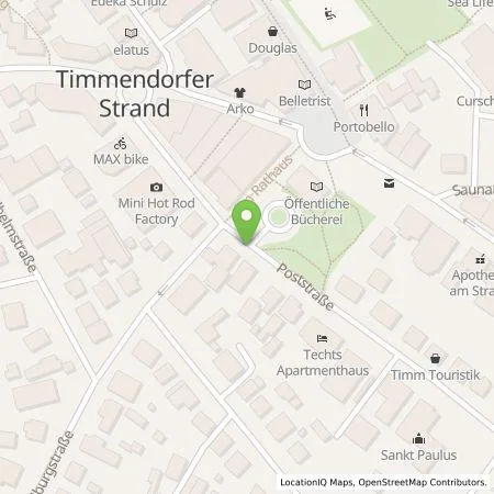 Standortübersicht der Tankstelle Westenergie Metering GmbH in 23669 Timmendorfer Strand
