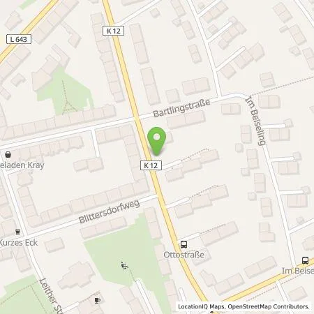 Standortübersicht der Tankstelle Westenergie Metering GmbH in 45307 Essen