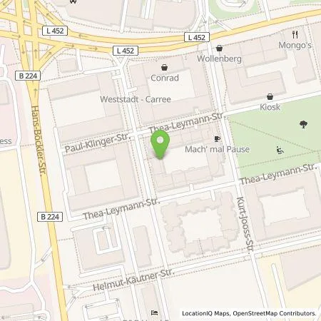 Standortübersicht der Tankstelle Westenergie Metering GmbH in 45127 Essen