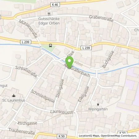 Standortübersicht der Tankstelle Westenergie Metering GmbH in 55595 Wallhausen