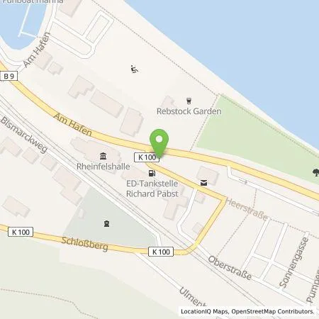 Standortübersicht der Tankstelle Westenergie Metering GmbH in 56329 St. Goar