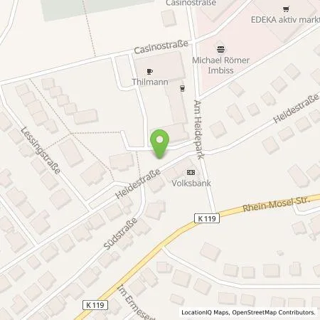 Standortübersicht der Tankstelle Westenergie Metering GmbH in 56154 Boppard