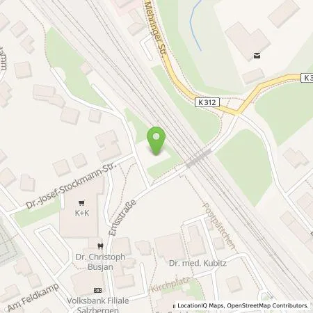 Standortübersicht der Tankstelle Westenergie Metering GmbH in 48499 Salzbergen