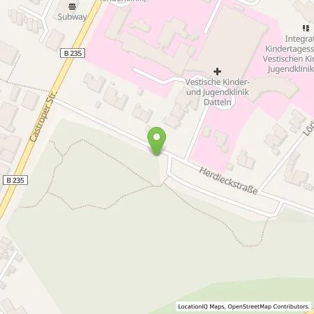 Standortübersicht der Tankstelle Westenergie Metering GmbH in 45711 Datteln