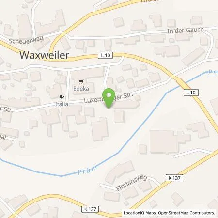 Standortübersicht der Tankstelle Westenergie Metering GmbH in 54649 Waxweiler