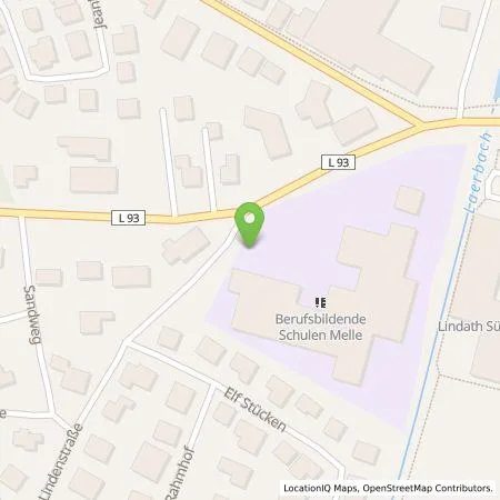 Standortübersicht der Tankstelle Westenergie Metering GmbH in 49324 Melle