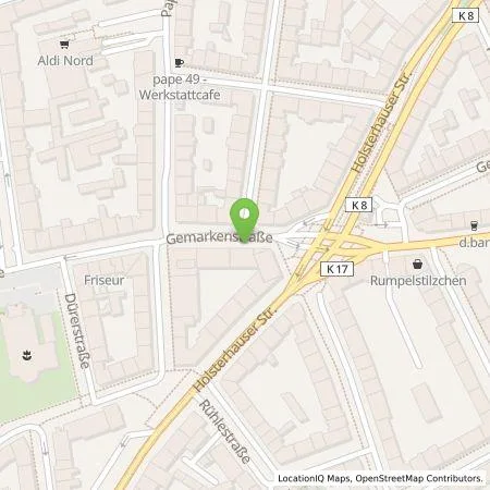 Standortübersicht der Tankstelle Westenergie Metering GmbH in 45147 Essen