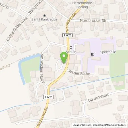 Standortübersicht der Tankstelle Westenergie Metering GmbH in 46499 Hamminkeln (OT Dingden)