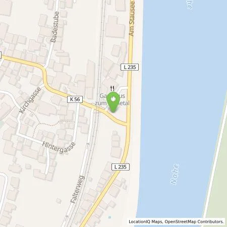 Standortübersicht der Tankstelle Westenergie Metering GmbH in 55585 Niederhausen