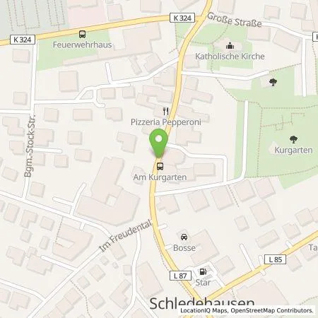 Standortübersicht der Tankstelle Westenergie Metering GmbH in 49143 Bissendorf