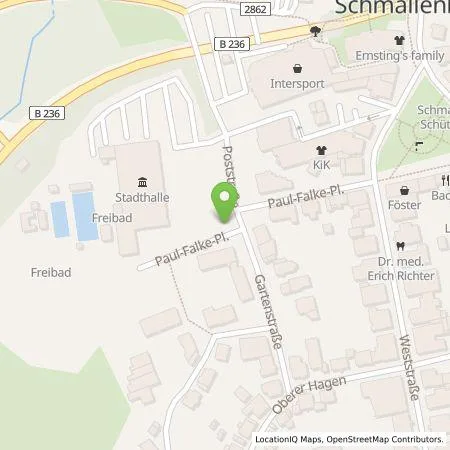 Standortübersicht der Tankstelle Westenergie Metering GmbH in 57392 Schmallenberg