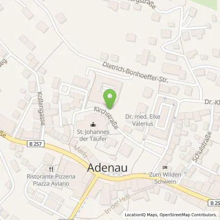 Standortübersicht der Tankstelle Westenergie Metering GmbH in 53518 Adenau