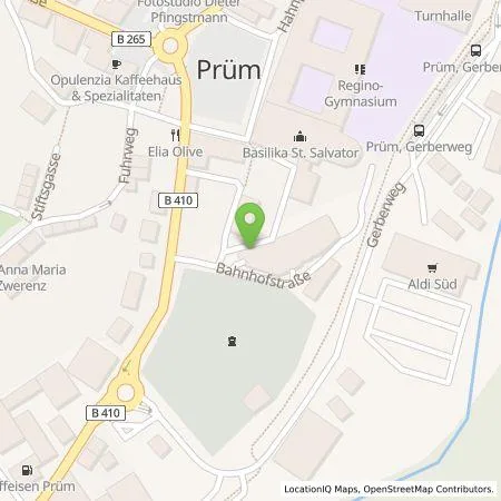 Standortübersicht der Tankstelle Westenergie Metering GmbH in 54595 Prüm