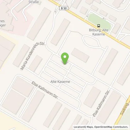 Standortübersicht der Tankstelle Westenergie Metering GmbH in 54634 Bitburg