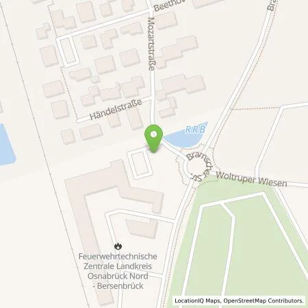 Standortübersicht der Tankstelle Westenergie Metering GmbH in 49593 Bersenbrück