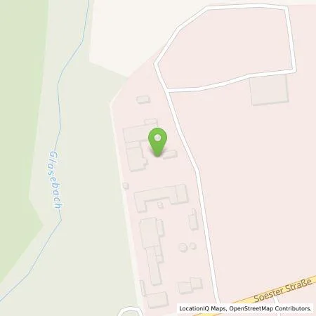 Standortübersicht der Tankstelle Westenergie Metering GmbH in 59597 Erwitte