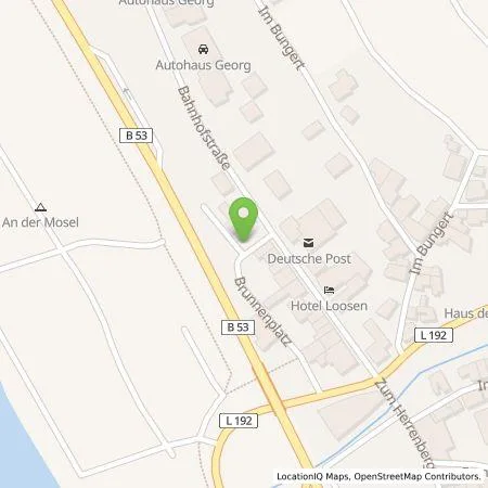 Standortübersicht der Tankstelle Westenergie Metering GmbH in 56850 Enkirch