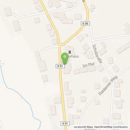 Standortübersicht der Tankstelle Westenergie Metering GmbH in 54529 Spangdahlem