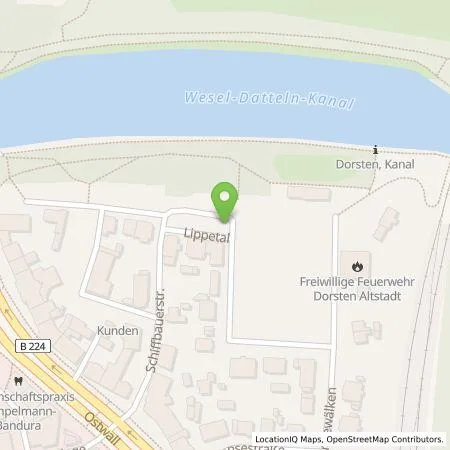 Standortübersicht der Tankstelle Westenergie Metering GmbH in 46282 Dorsten