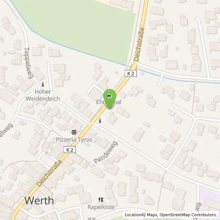 Standortübersicht der Tankstelle Westenergie Metering GmbH in 46419 Isselburg