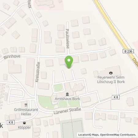 Standortübersicht der Tankstelle Westenergie Metering GmbH in 59379 Selm