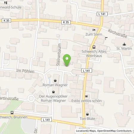 Standortübersicht der Tankstelle Westenergie Metering GmbH in 54338 Schweich