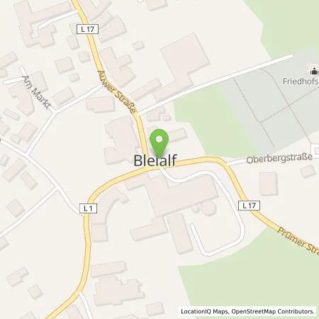 Standortübersicht der Tankstelle Westenergie Metering GmbH in 54608 Bleialf