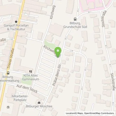 Standortübersicht der Tankstelle Westenergie Metering GmbH in 54634 Bitburg