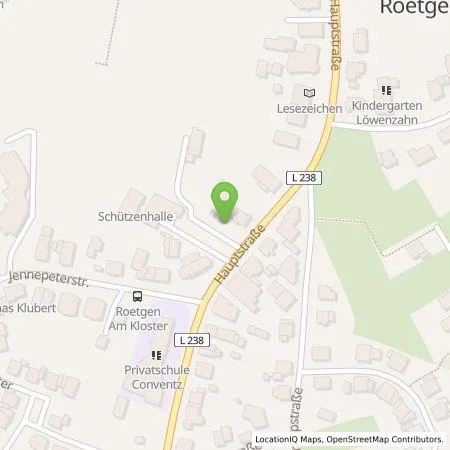 Standortübersicht der Tankstelle Westenergie Metering GmbH in 52159 Roetgen