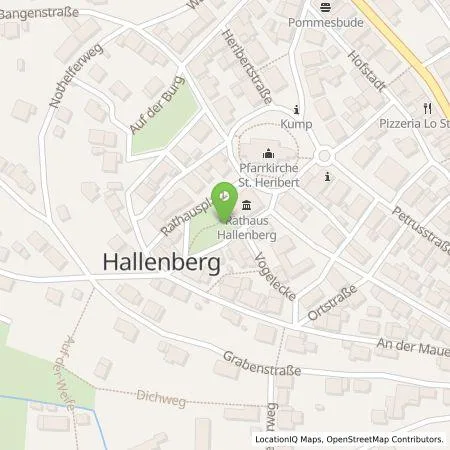 Standortübersicht der Tankstelle Westenergie Metering GmbH in 59969 Hallenberg