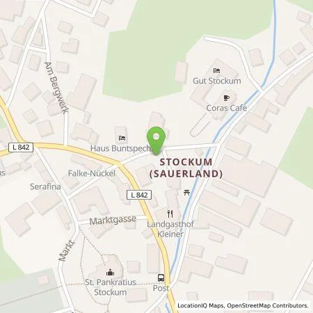 Standortübersicht der Tankstelle Westenergie Metering GmbH in 59846 Sundern (Sauerland)