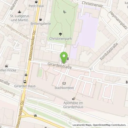 Standortübersicht der Tankstelle Westenergie Metering GmbH in 45131 Essen