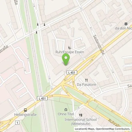 Standortübersicht der Tankstelle Westenergie Metering GmbH in 45138 Essen