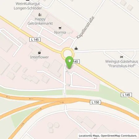 Standortübersicht der Tankstelle Westenergie Metering GmbH in 54340 Longuich