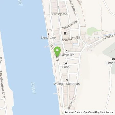 Standortübersicht der Tankstelle Westenergie Metering GmbH in 56856 Zell (Mosel)