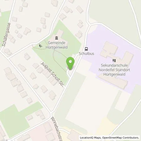 Standortübersicht der Tankstelle Westenergie Metering GmbH in 52393 Hürtgenwald (Kleinhau)