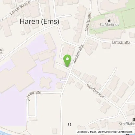 Standortübersicht der Tankstelle Westenergie Metering GmbH in 49733 Haren (Ems)