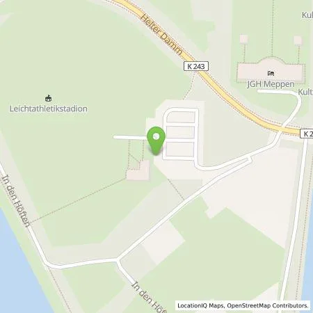 Standortübersicht der Tankstelle Westenergie Metering GmbH in 49716 Meppen