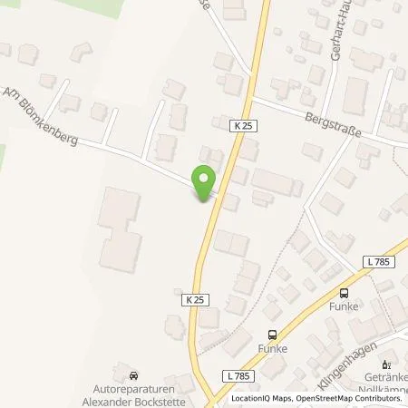 Standortübersicht der Tankstelle Westenergie Metering GmbH in 33829 Borgholzhausen