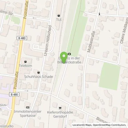 Standortübersicht der Tankstelle Westenergie Metering GmbH in 57319 Bad Berleburg