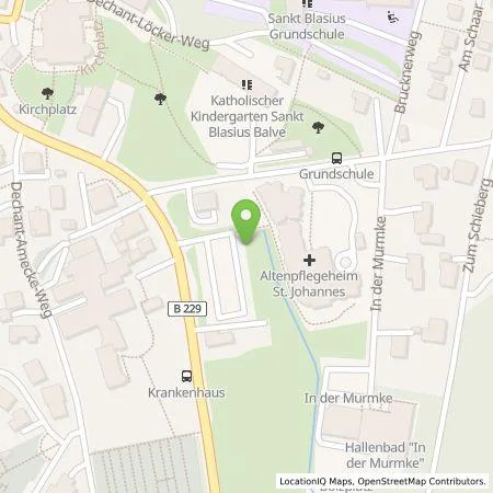 Standortübersicht der Tankstelle Westenergie Metering GmbH in 58802 Balve