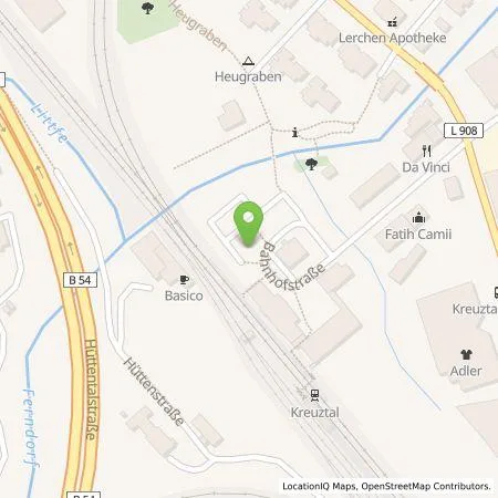 Standortübersicht der Tankstelle Westenergie Metering GmbH in 57223 Kreuztal