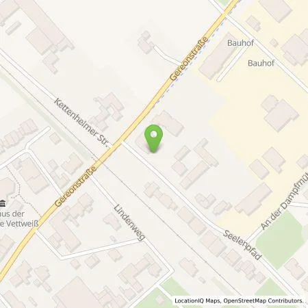 Standortübersicht der Tankstelle Westenergie Metering GmbH in 52391 Vettweiß