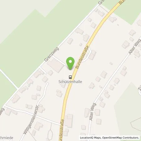 Standortübersicht der Tankstelle Westenergie Metering GmbH in 59955 Winterberg