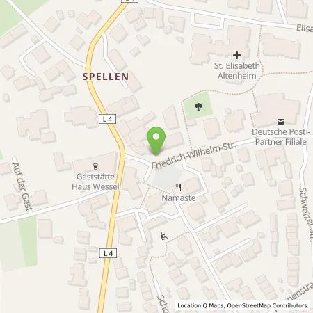 Standortübersicht der Tankstelle Westenergie Metering GmbH in 46562 Voerde (Niederrhein)