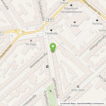 Standortübersicht der Tankstelle Westenergie Metering GmbH in 45130 Essen