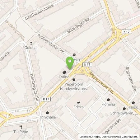 Standortübersicht der Tankstelle Westenergie Metering GmbH in 45130 Essen